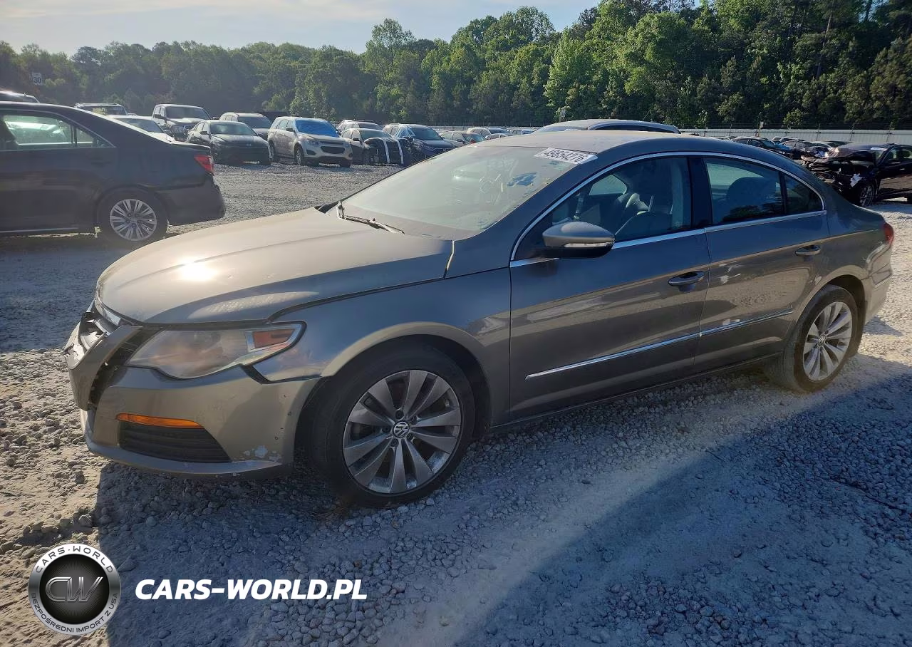 2012 Volkswagen Cc Sport VIN:WVWMP7AN4CE513405 - 1
