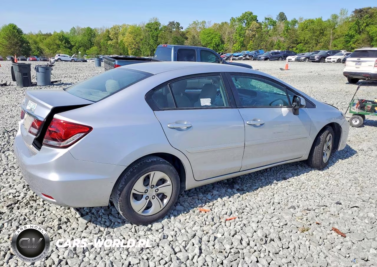 2013 Honda Civic Lx VIN:2HGFB2F52DH531481 - 3