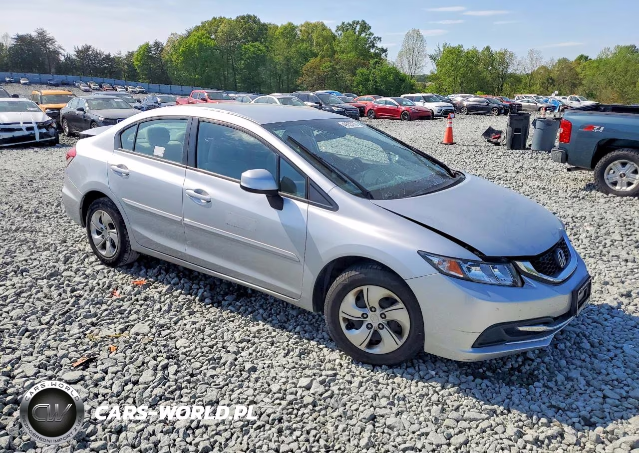 2013 Honda Civic Lx VIN:2HGFB2F52DH531481 - 4