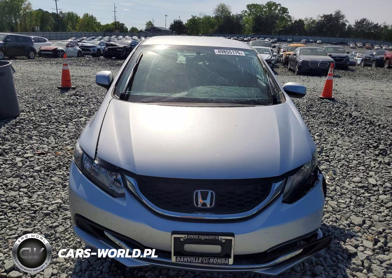 2013 Honda Civic Lx VIN:2HGFB2F52DH531481 - 5