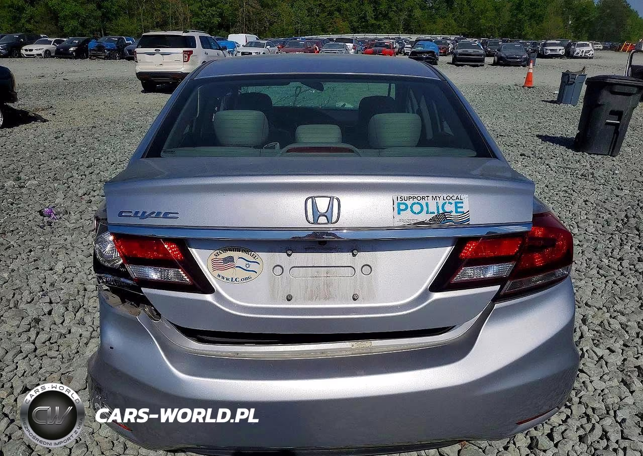 2013 Honda Civic Lx VIN:2HGFB2F52DH531481 - 6