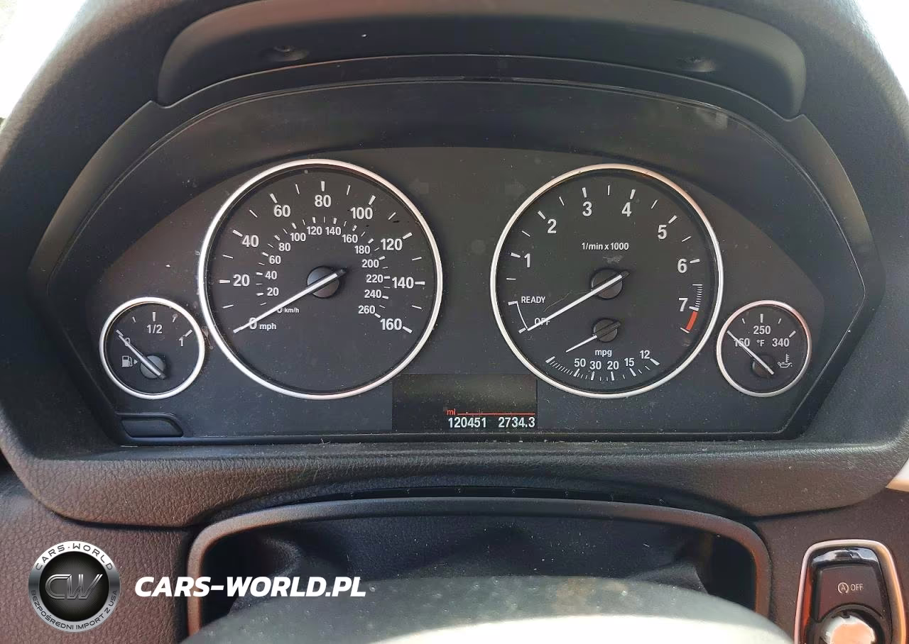 2014 BMW 320 I VIN:WBA3B1G56ENT01099 - 9