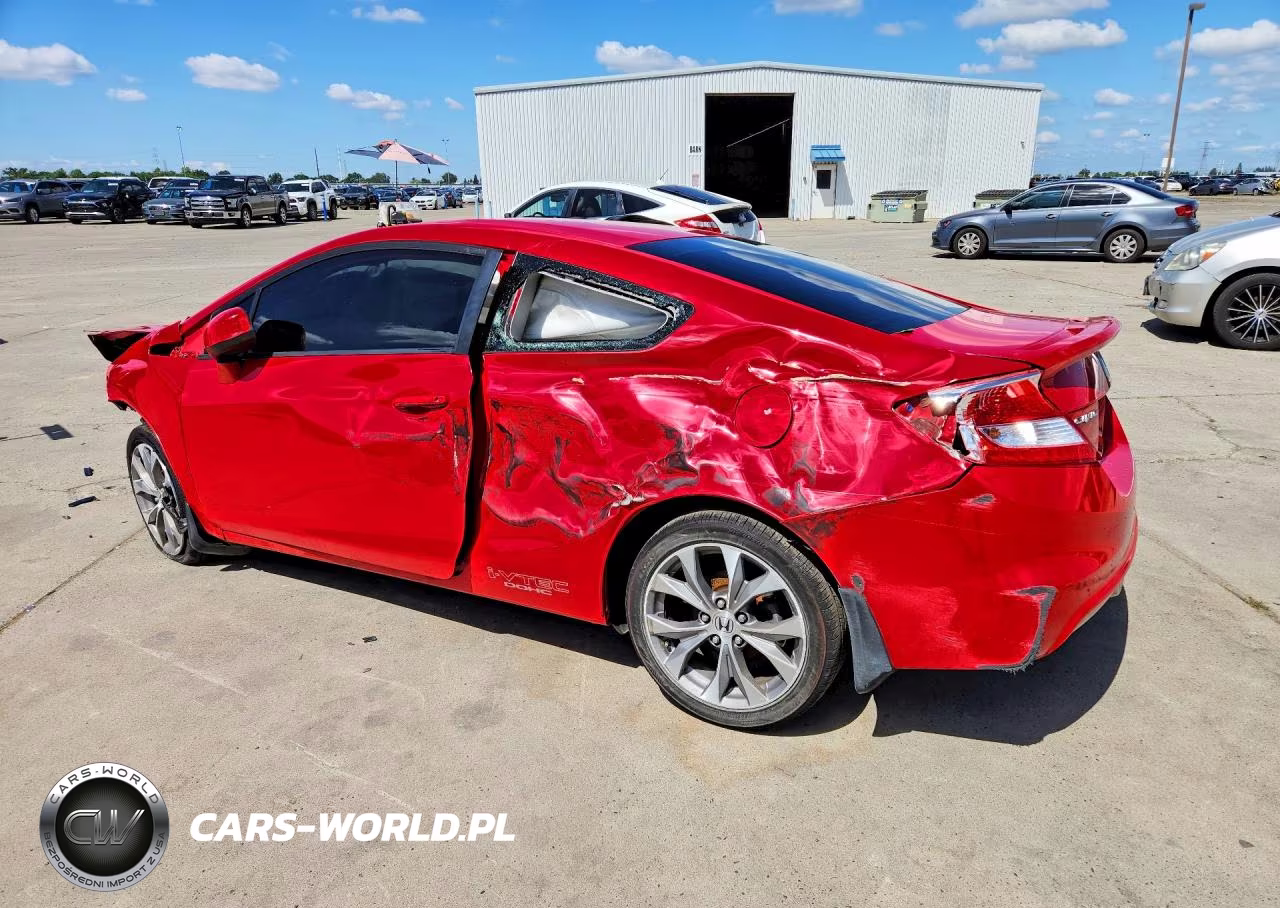 2012 Honda Civic Si VIN:2HGFG4A58CH709297 - 2