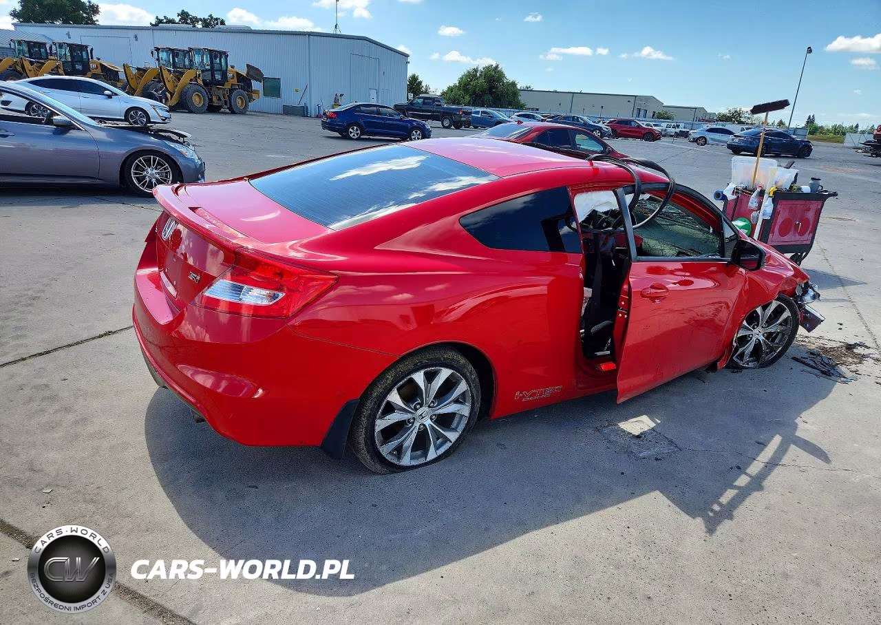 2012 Honda Civic Si VIN:2HGFG4A58CH709297 - 3