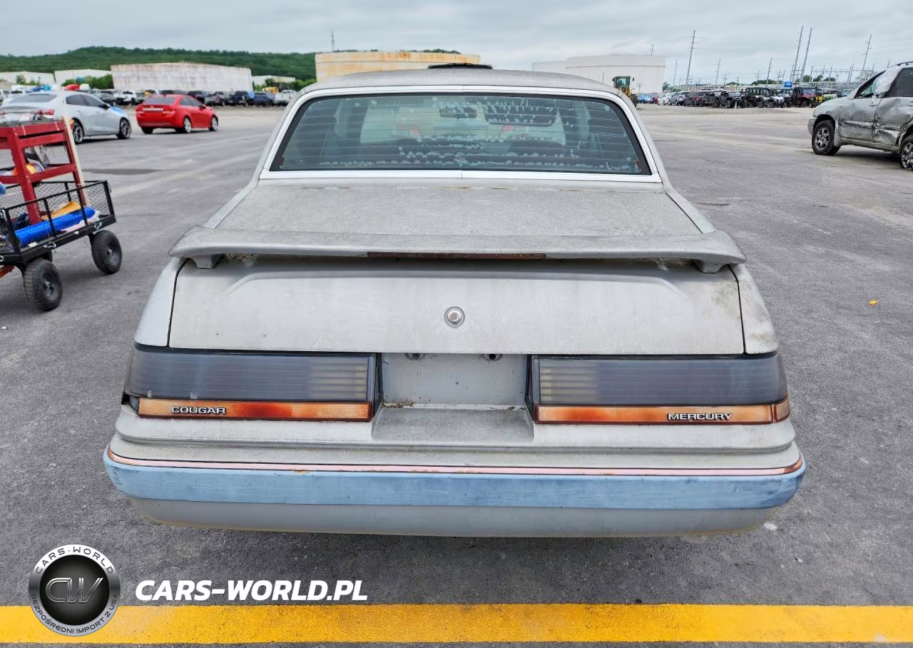 1986 Mercury Cougar VIN:1MEBP9235GH728858 - 6