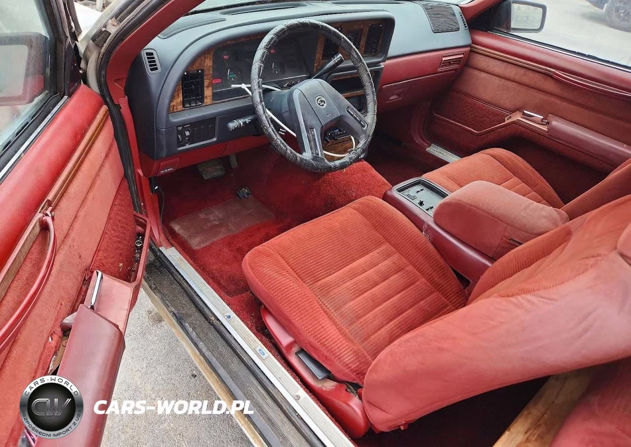 1986 Mercury Cougar VIN:1MEBP9235GH728858 - 8