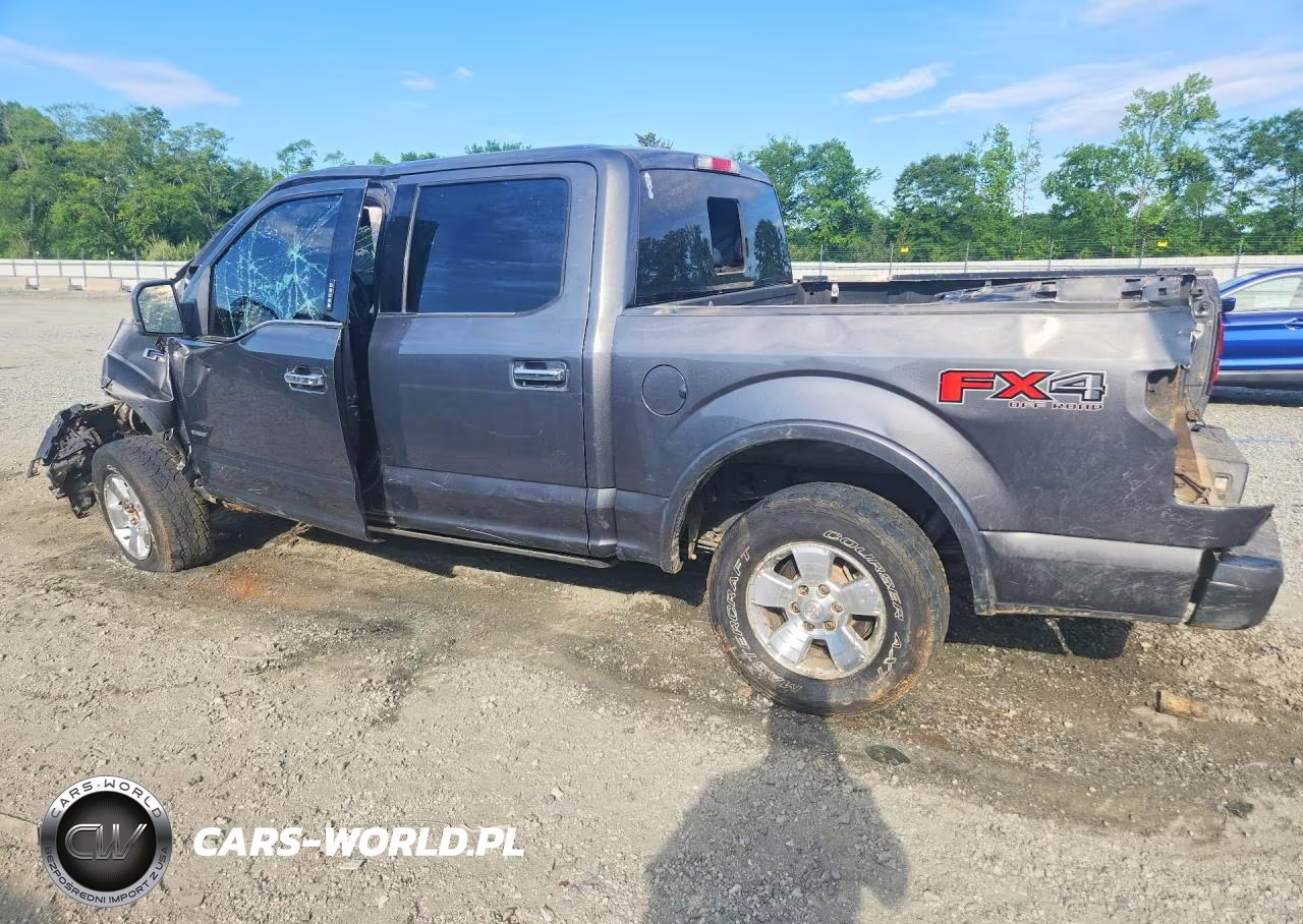 2015 Ford F150 Supercrew VIN:1FTEW1EG0FFA50371 - 2