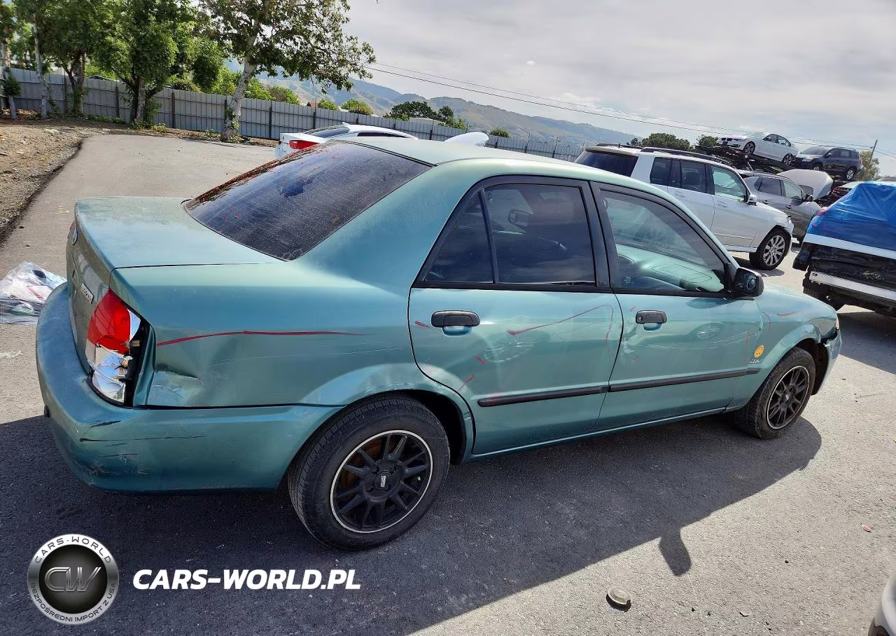 2001 Mazda Protege Dx VIN:JM1BJ222510456092 - 3
