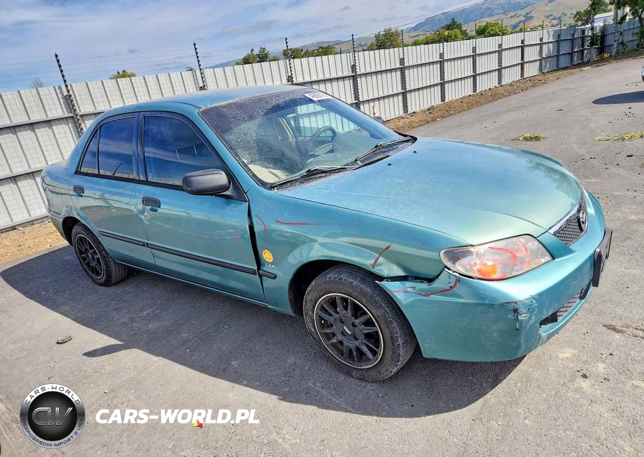 2001 Mazda Protege Dx VIN:JM1BJ222510456092 - 4