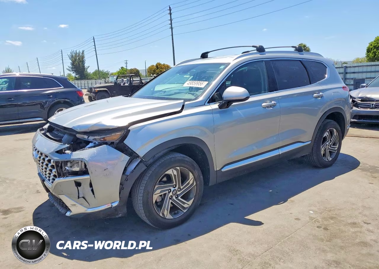 2022 Hyundai Santa Fe Sel VIN:5NMS2DAJ0NH469923 - 1