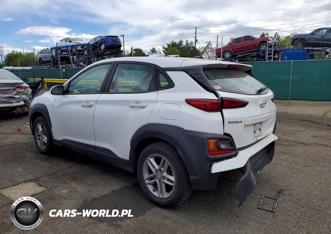 2021 Hyundai Kona Se VIN:KM8K12AAXMU750492 - 2