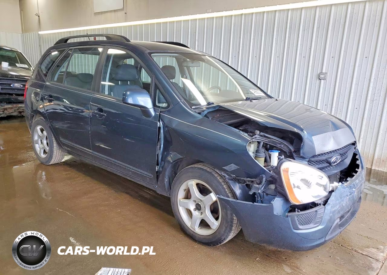 2009 Kia Rondo Lx VIN:KNAFG526X97225371 - 4