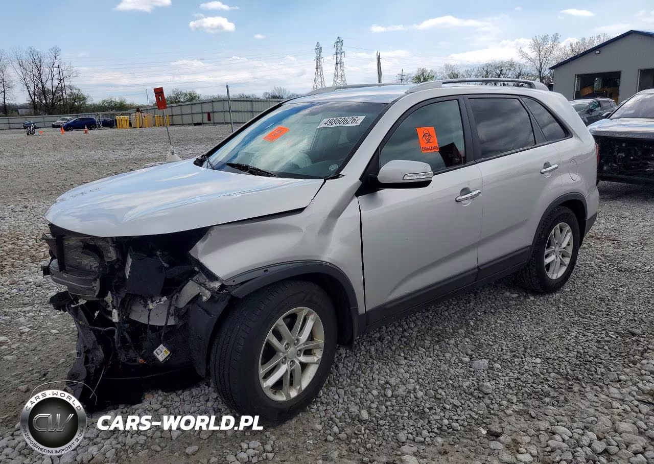 2014 Kia Sorento Lx VIN:5XYKT4A68EG521933 - 1