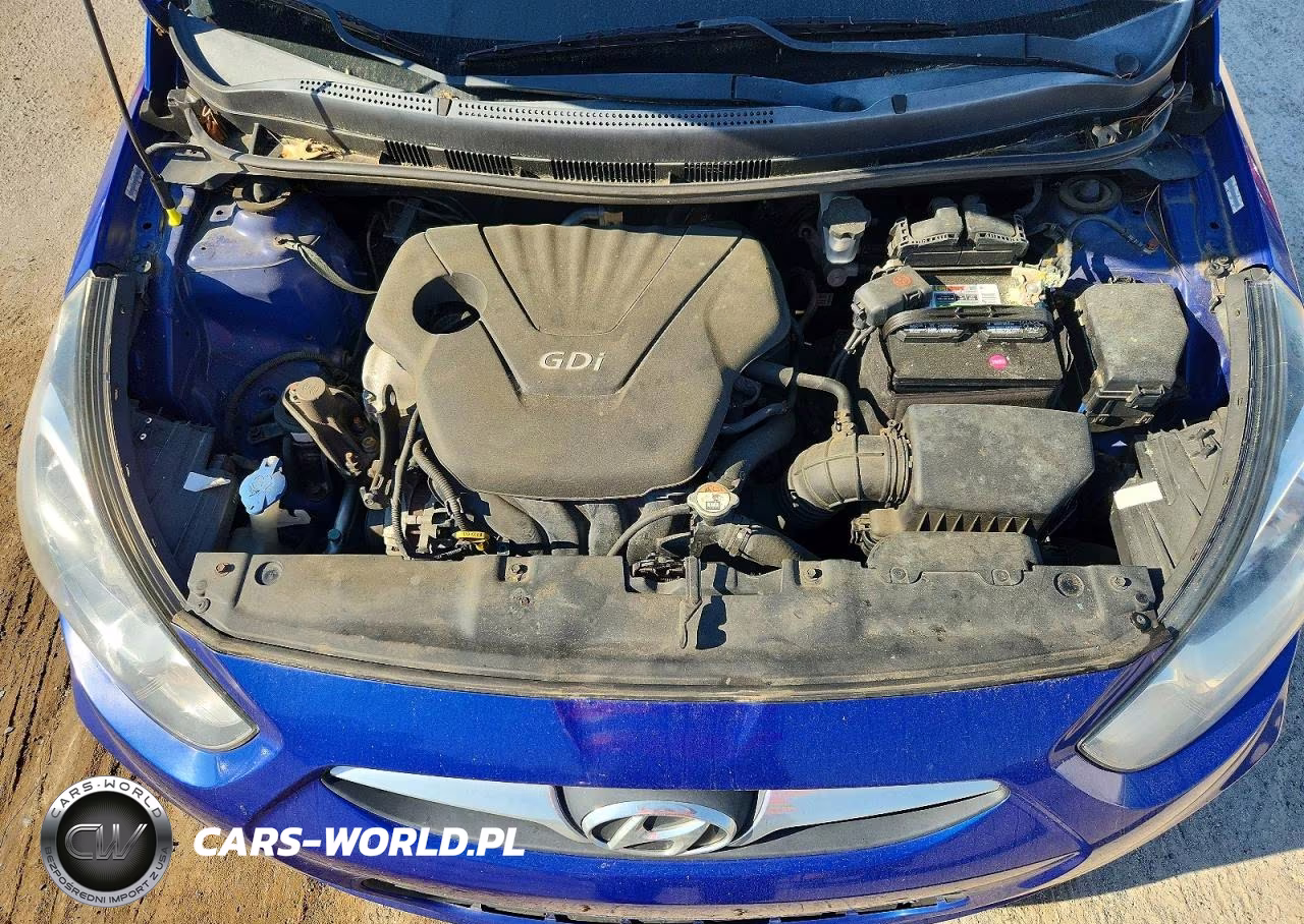 2012 Hyundai Accent Gls VIN:KMHCT4AE5CU159014 - 11