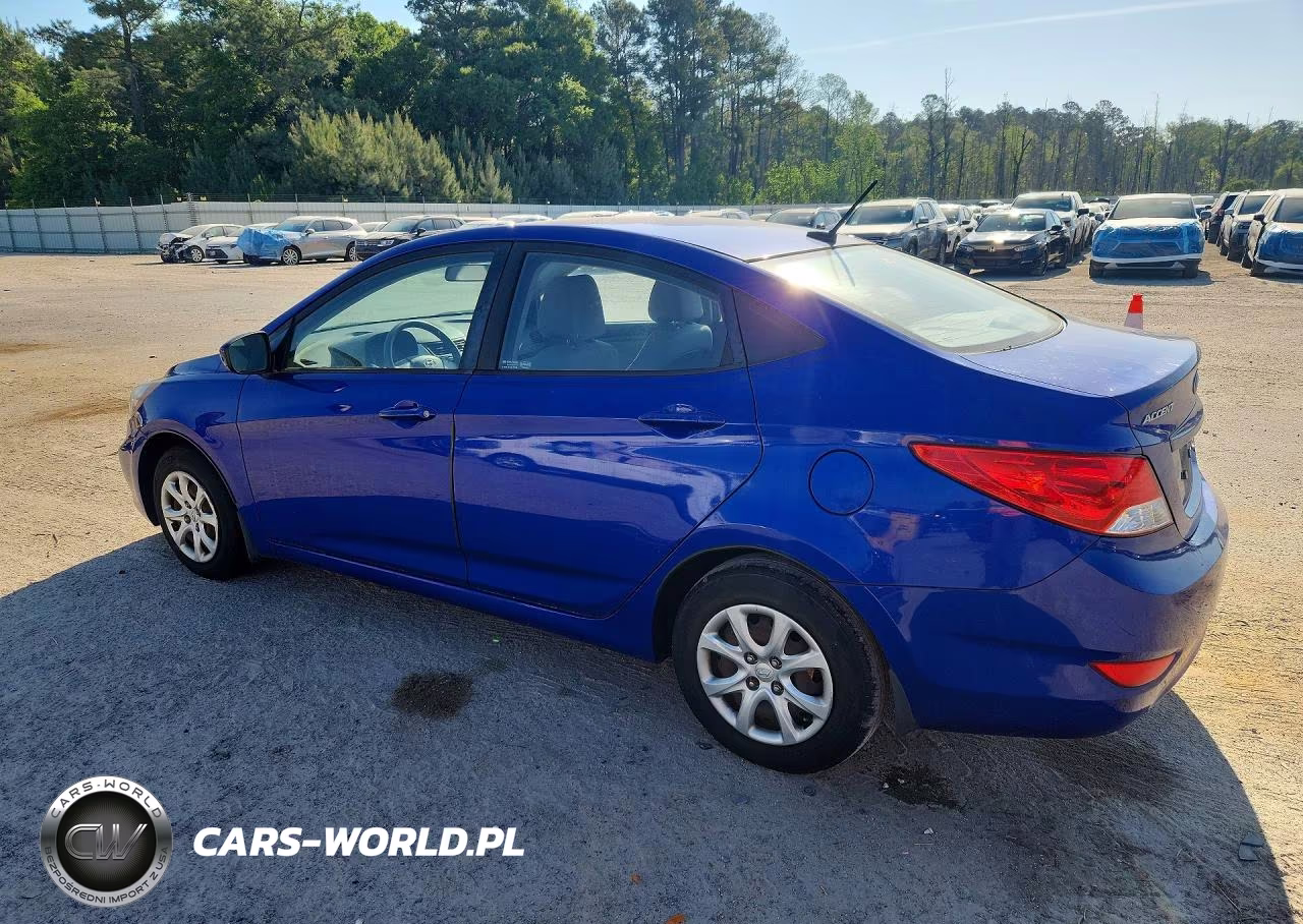 2012 Hyundai Accent Gls VIN:KMHCT4AE5CU159014 - 2