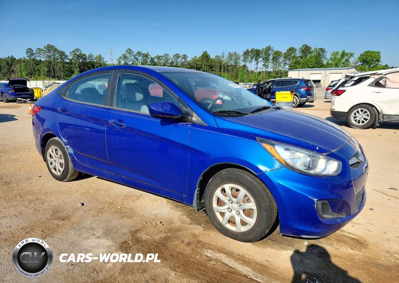 2012 Hyundai Accent Gls VIN:KMHCT4AE5CU159014 - 4