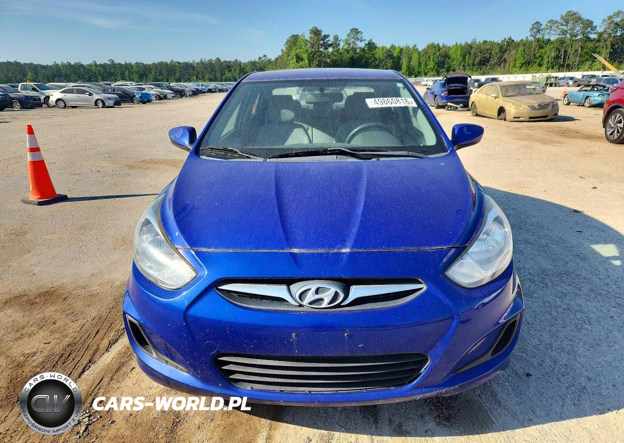 2012 Hyundai Accent Gls VIN:KMHCT4AE5CU159014 - 5