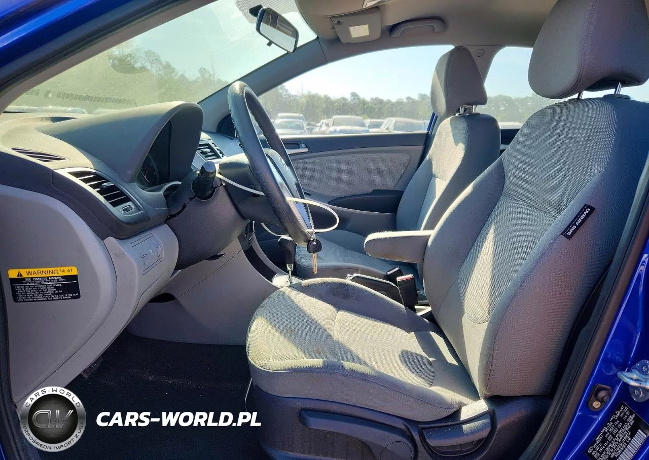 2012 Hyundai Accent Gls VIN:KMHCT4AE5CU159014 - 7