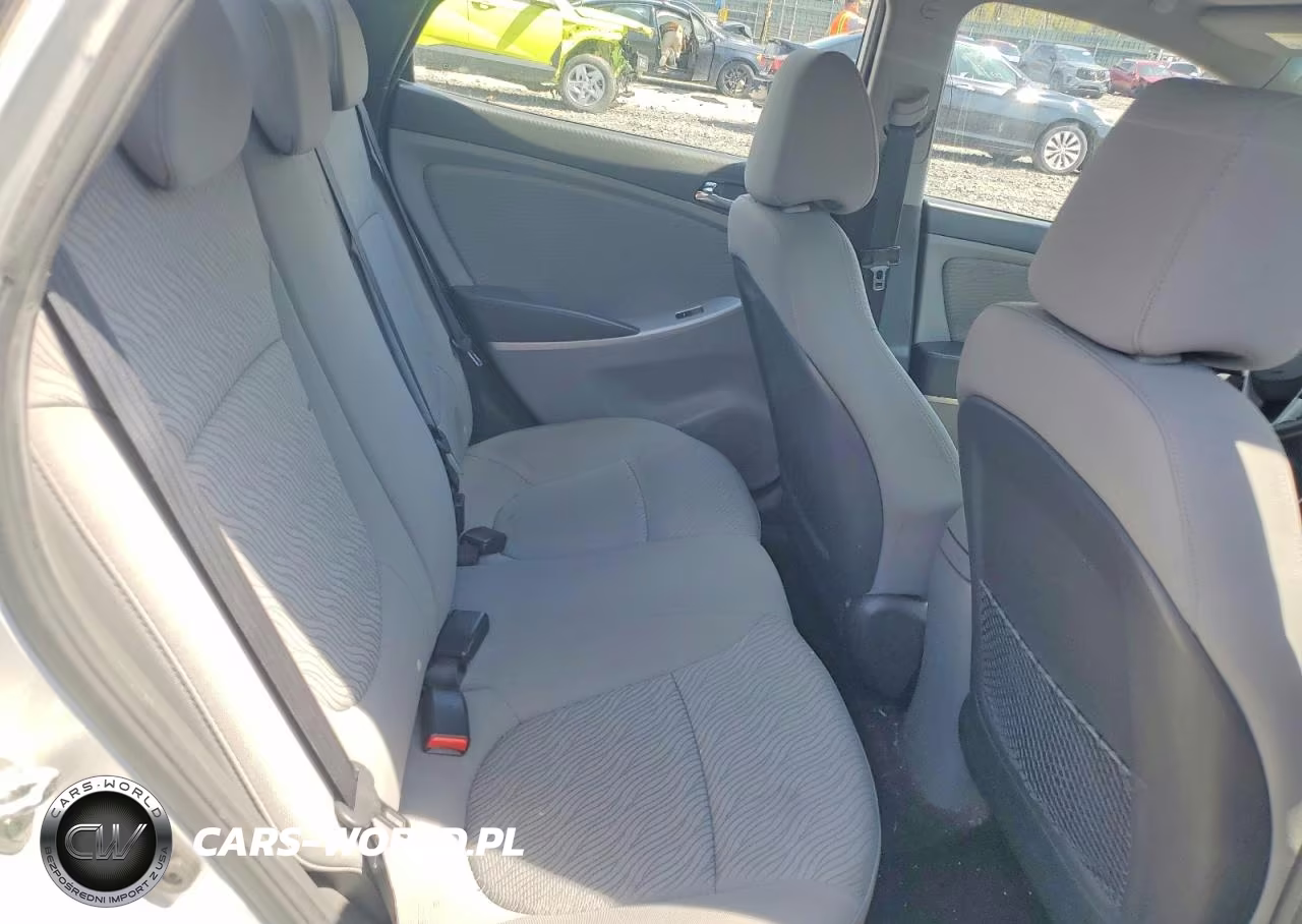2014 Hyundai Accent Gls VIN:KMHCU4AE5EU612578 - 10