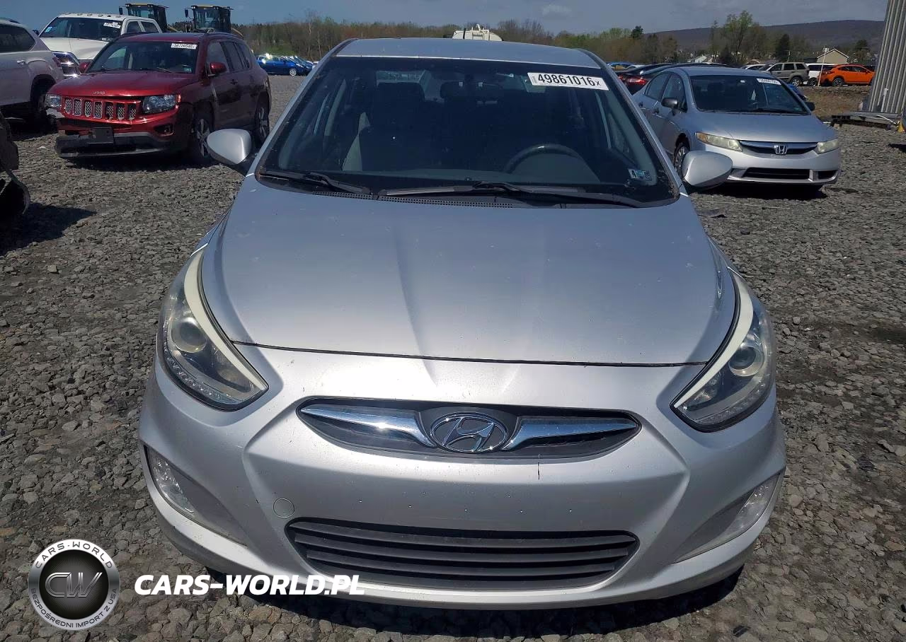 2014 Hyundai Accent Gls VIN:KMHCU4AE5EU612578 - 5