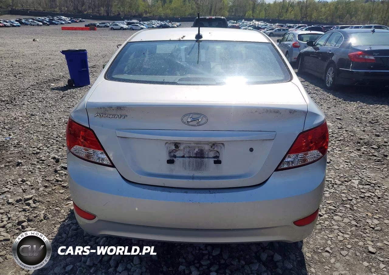 2014 Hyundai Accent Gls VIN:KMHCU4AE5EU612578 - 6