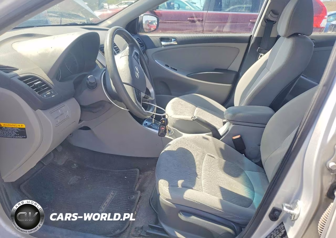 2014 Hyundai Accent Gls VIN:KMHCU4AE5EU612578 - 7