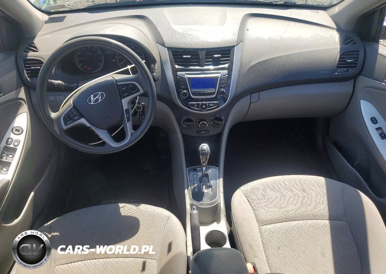 2014 Hyundai Accent Gls VIN:KMHCU4AE5EU612578 - 8