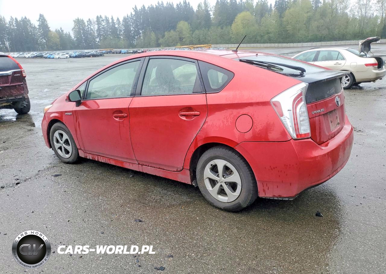 2013 Toyota Prius Two VIN:JTDKN3DU0D1627967 - 2
