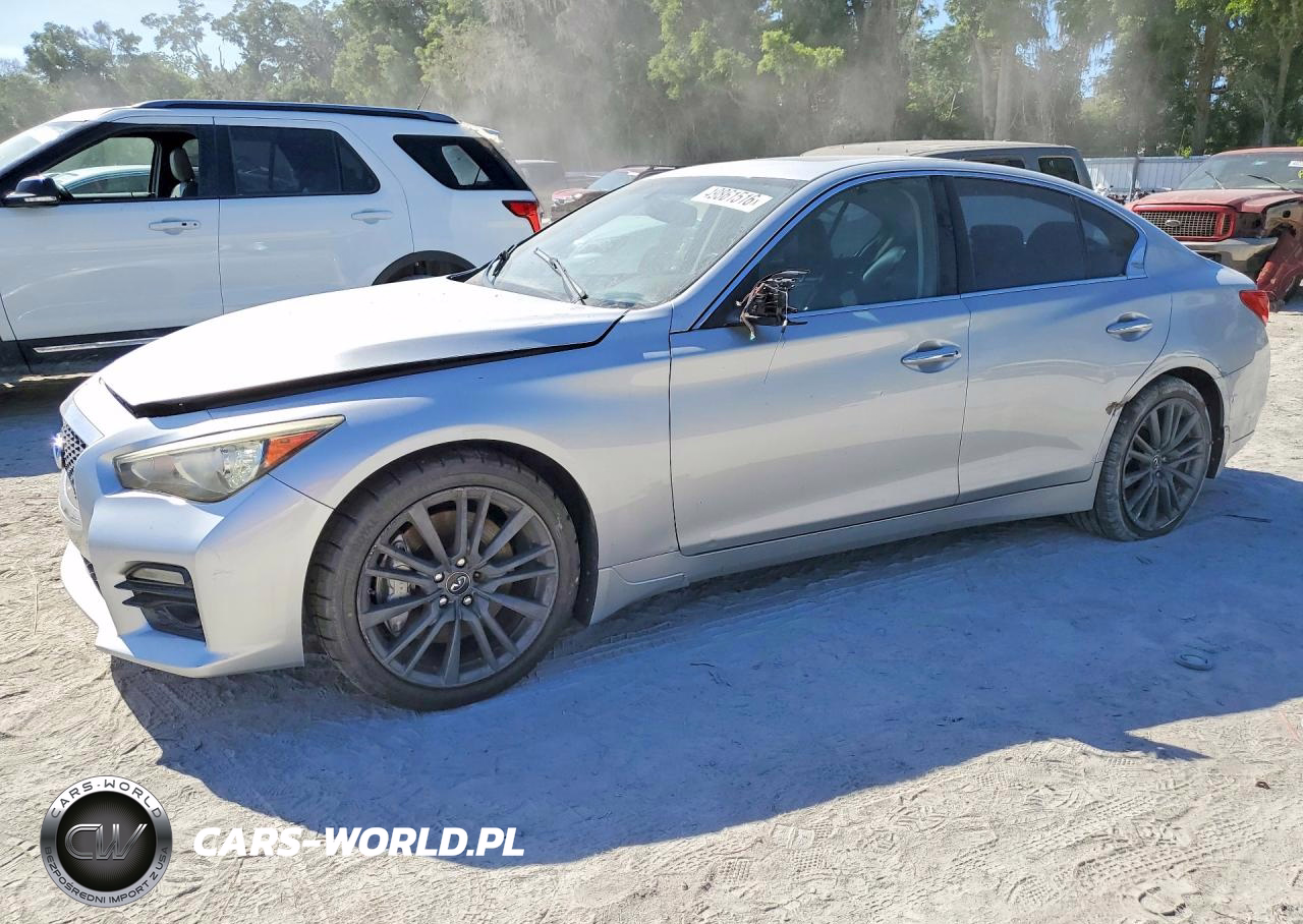 2016 Infiniti Q50 Red Sport 400