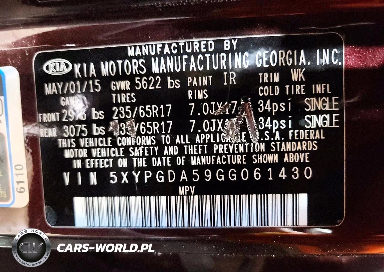 2016 Kia Sorento VIN:5XYPGDA59GG061430 - 13