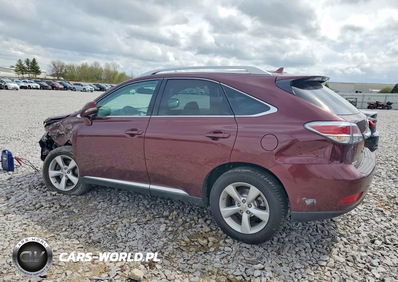 2013 Lexus Rx 350 Base VIN:2T2BK1BA5DC192912 - 2