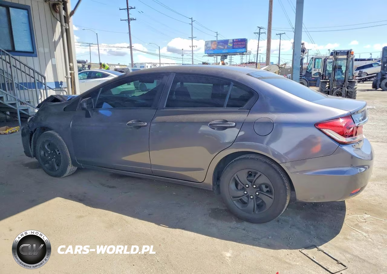 2015 Honda Civic Lx VIN:2HGFB2F59FH546837 - 2