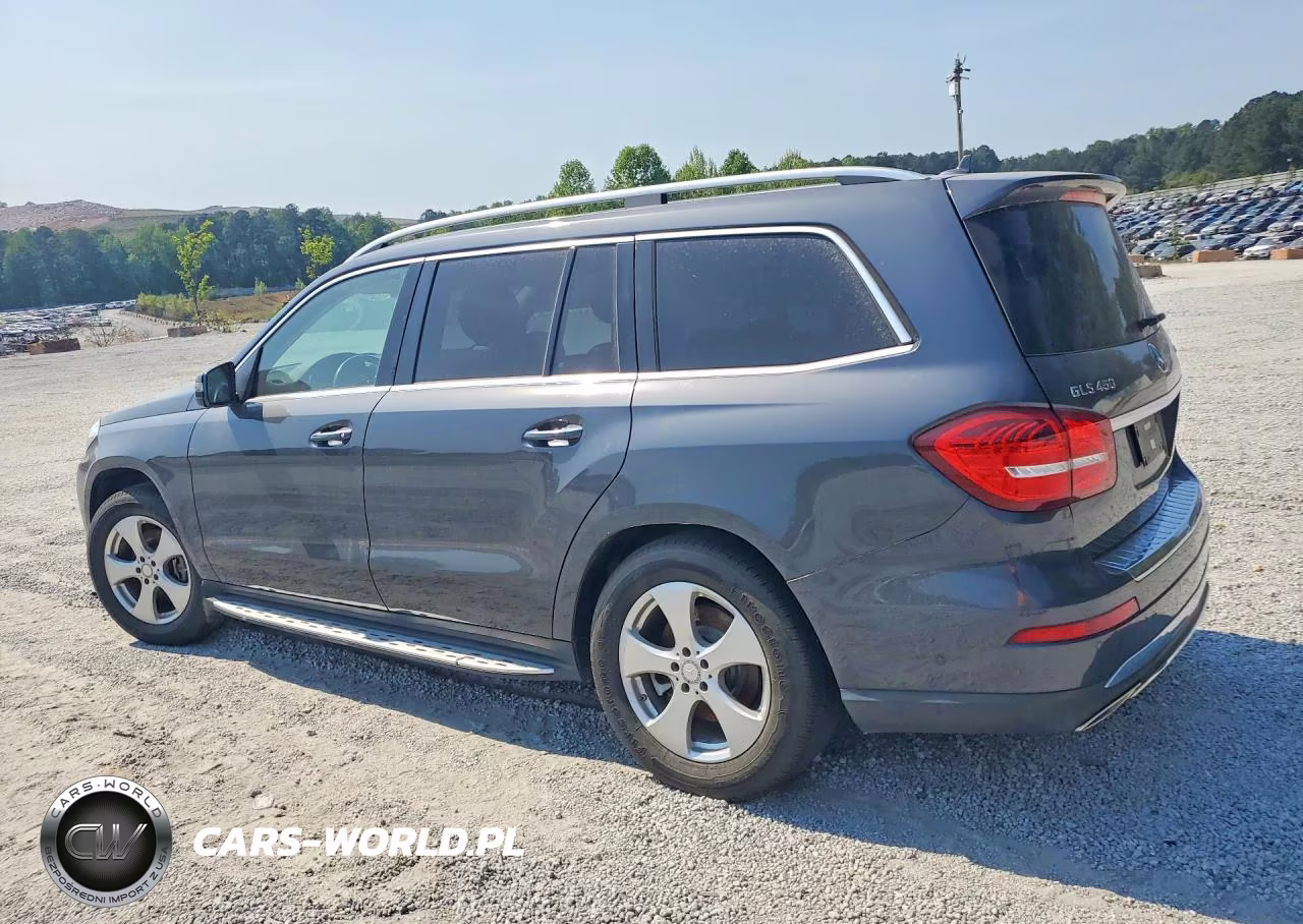 2017 Mercedes-Benz Gls 450 4Matic VIN:4JGDF6EE3HA752655 - 2