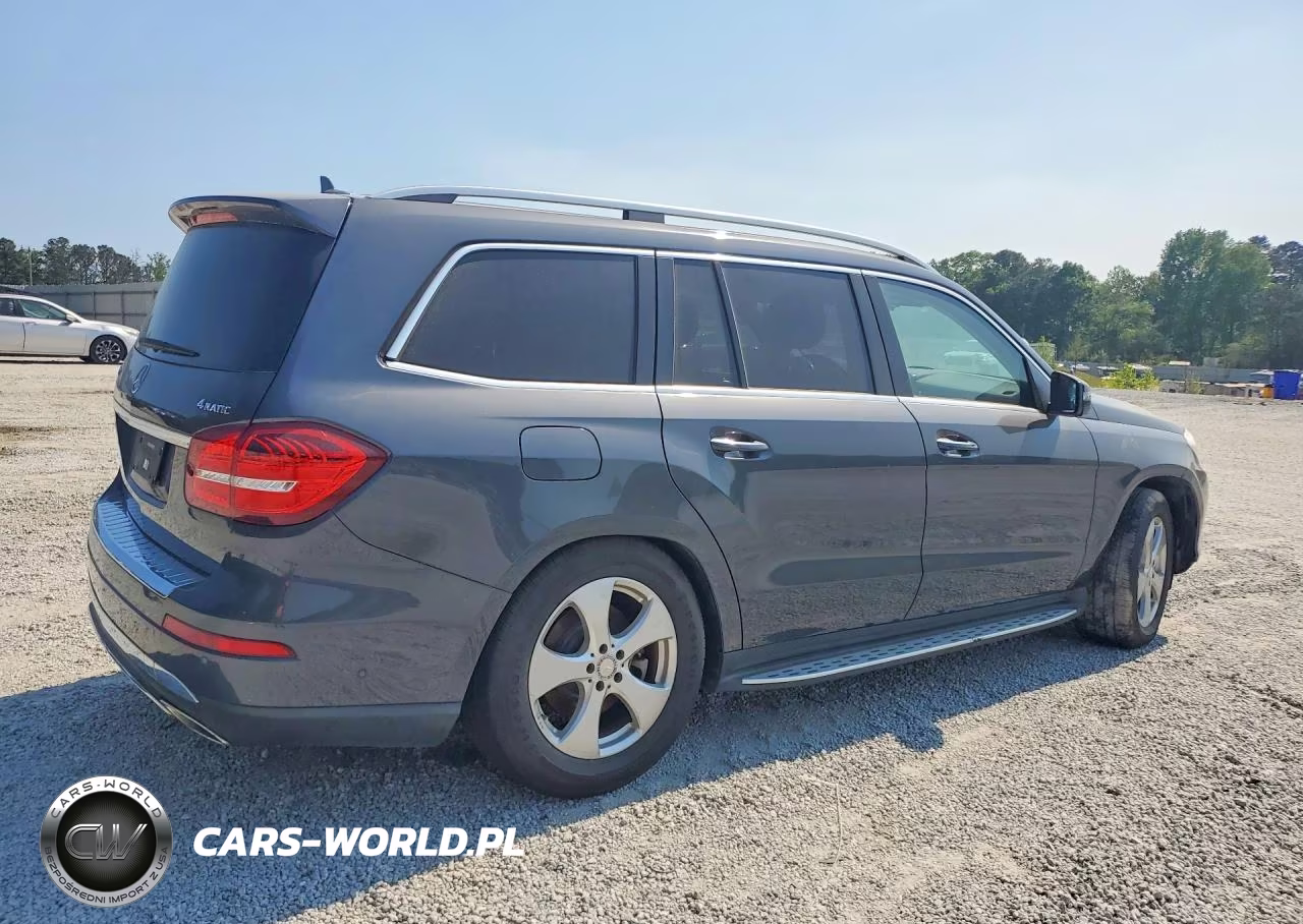 2017 Mercedes-Benz Gls 450 4Matic VIN:4JGDF6EE3HA752655 - 3