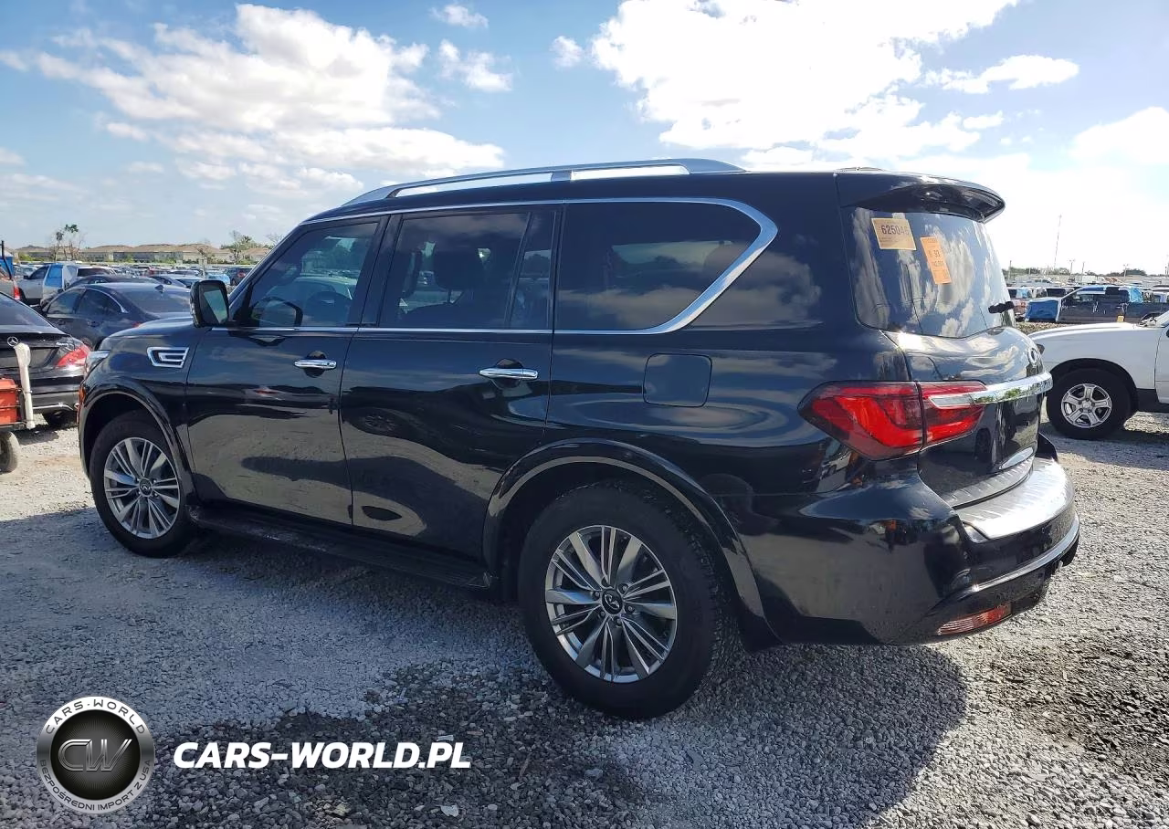 2021 Infiniti Qx80 Luxe VIN:JN8AZ2AF6M9715797 - 2