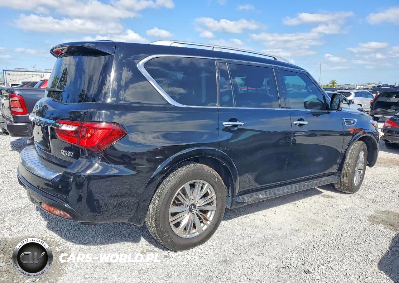 2021 Infiniti Qx80 Luxe VIN:JN8AZ2AF6M9715797 - 3