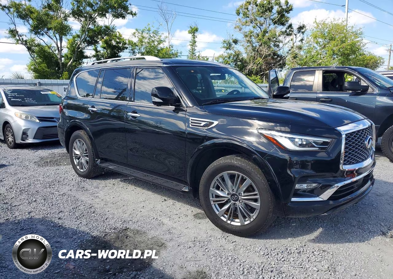 2021 Infiniti Qx80 Luxe VIN:JN8AZ2AF6M9715797 - 4