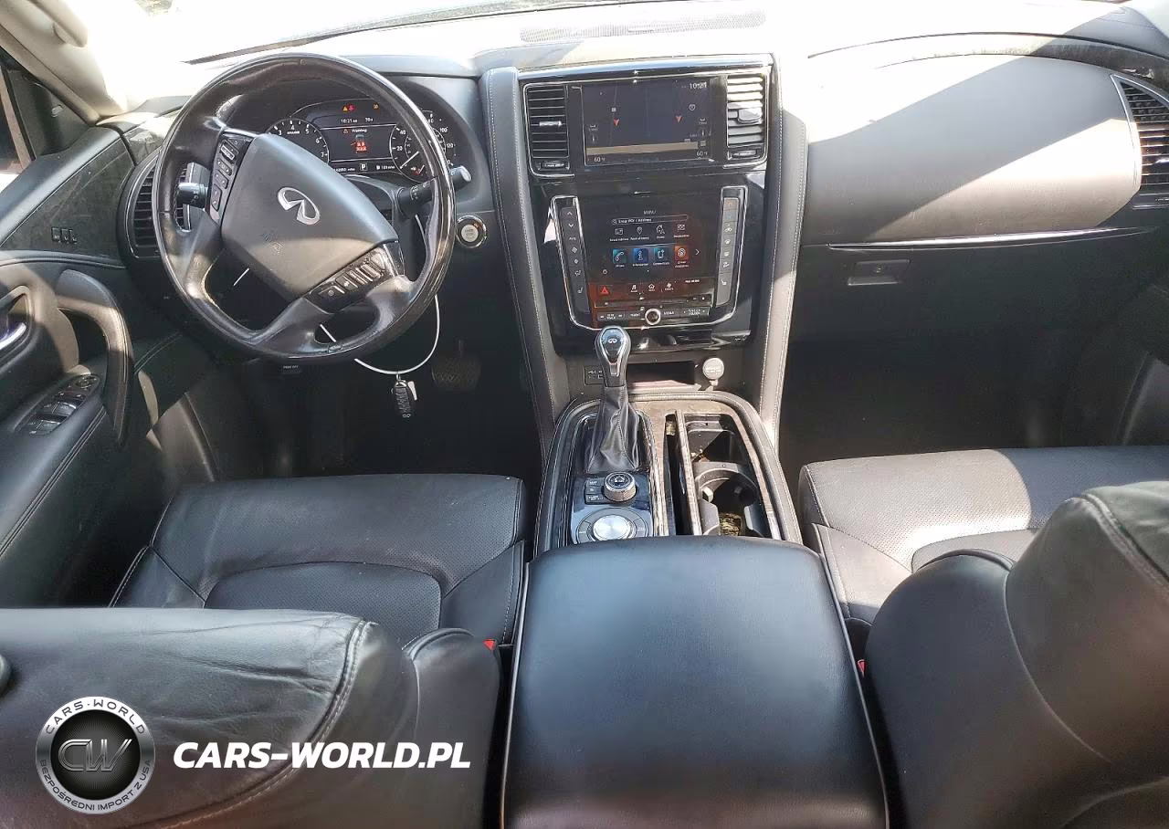 2021 Infiniti Qx80 Luxe VIN:JN8AZ2AF6M9715797 - 8