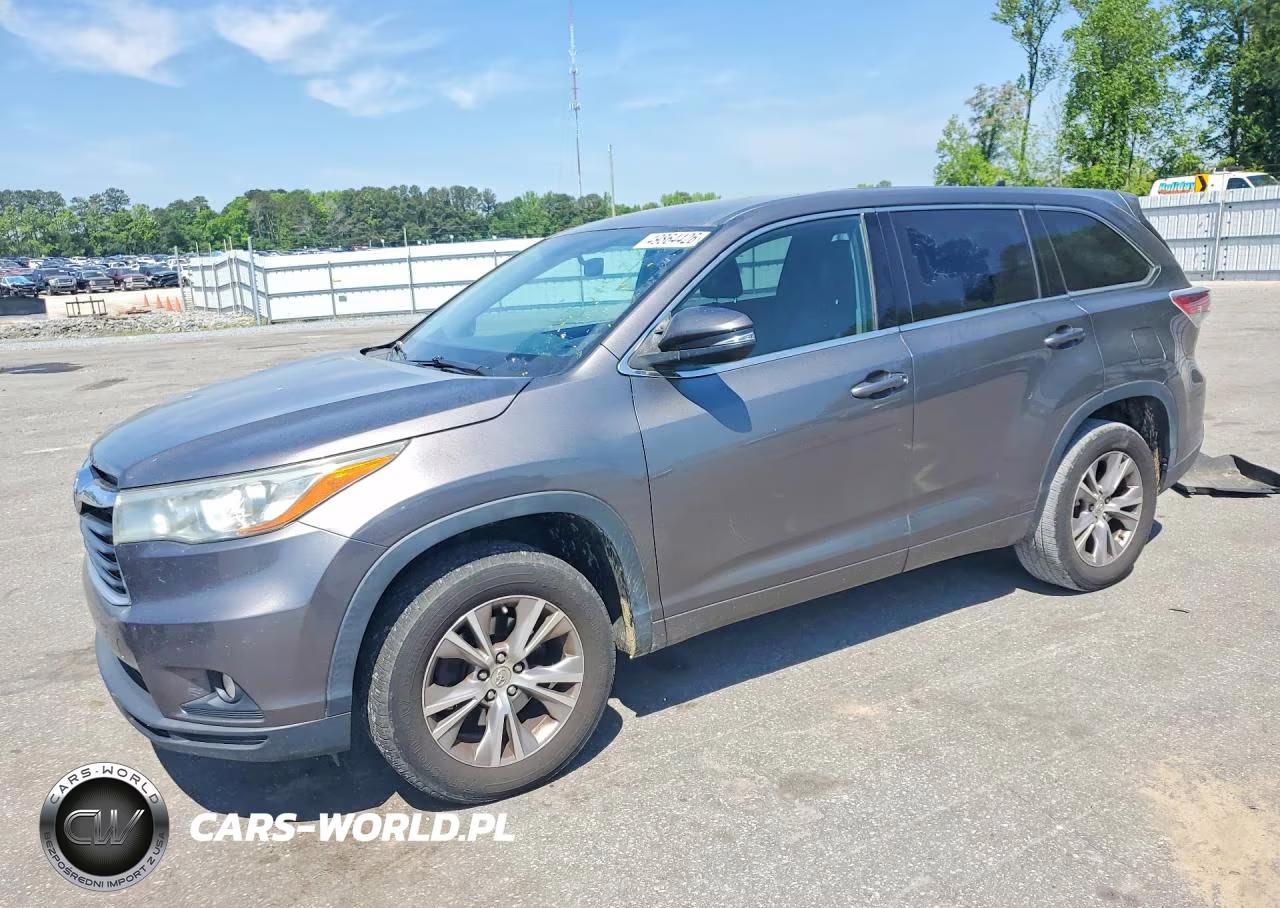 2015 Toyota Highlander Le Plus