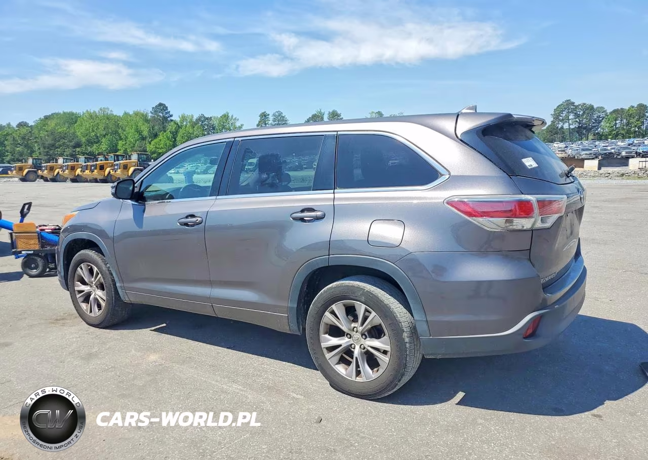 2015 Toyota Highlander Le Plus VIN:5TDZKRFH6FS090893 - 2
