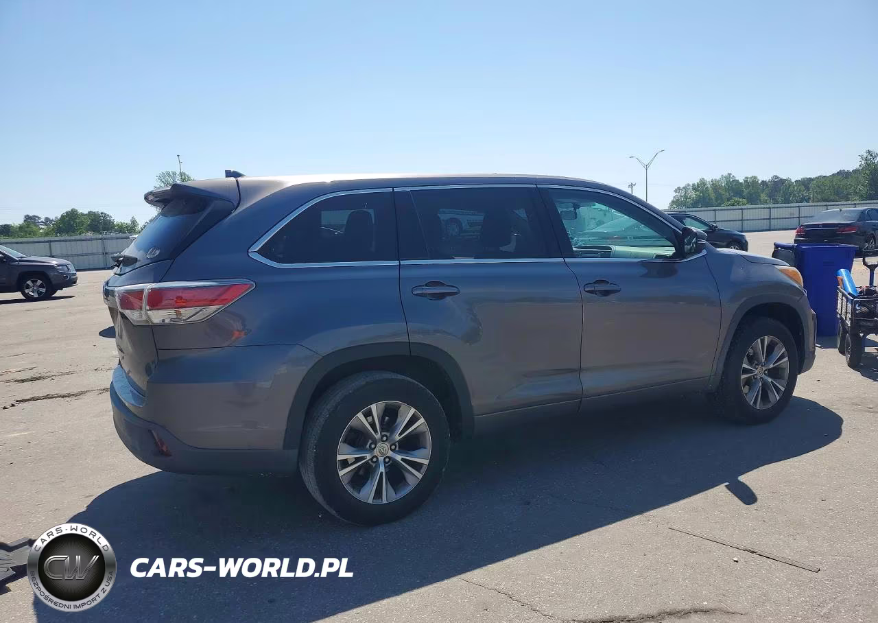 2015 Toyota Highlander Le Plus VIN:5TDZKRFH6FS090893 - 3