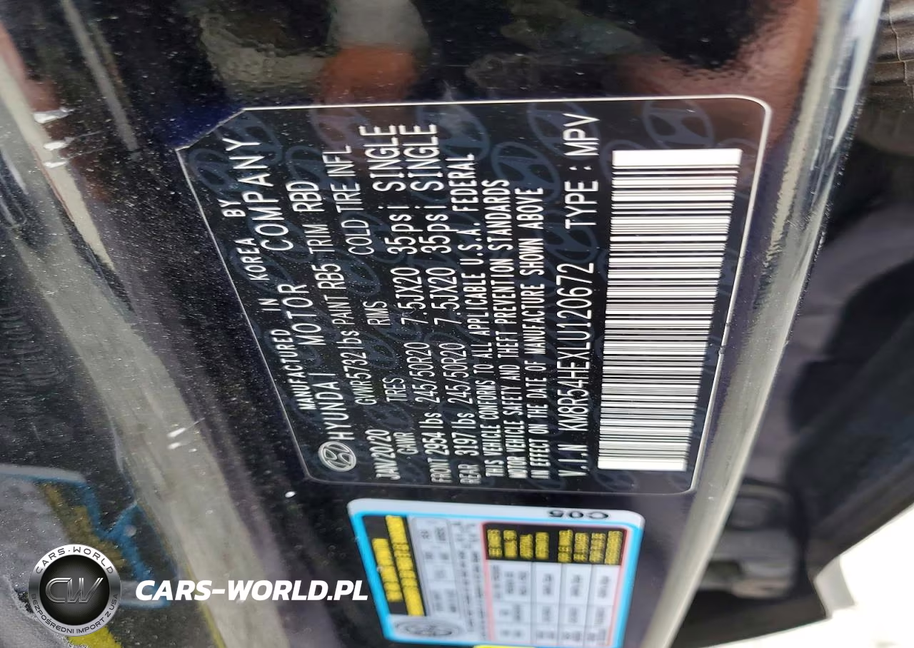 2020 Hyundai Palisade Limited VIN:KM8R54HEXLU120672 - 13