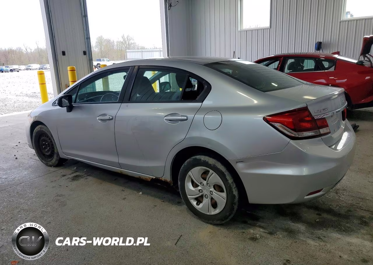 2013 Honda Civic Lx VIN:2HGFB2F54DH536360 - 2