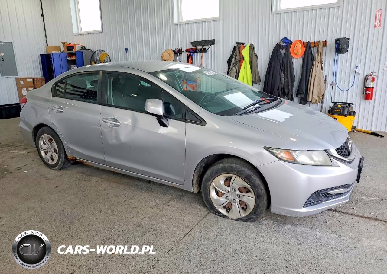 2013 Honda Civic Lx VIN:2HGFB2F54DH536360 - 4