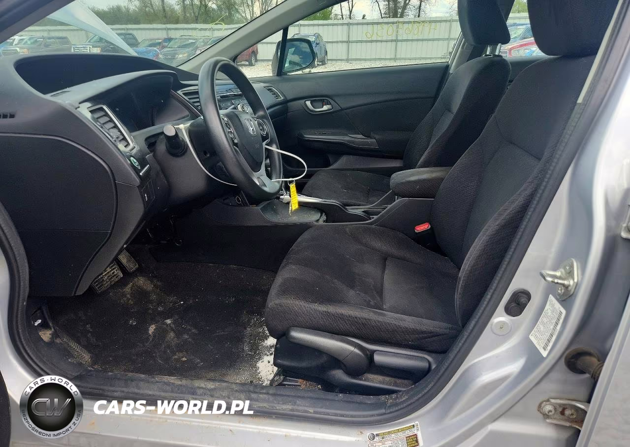 2013 Honda Civic Lx VIN:2HGFB2F54DH536360 - 7