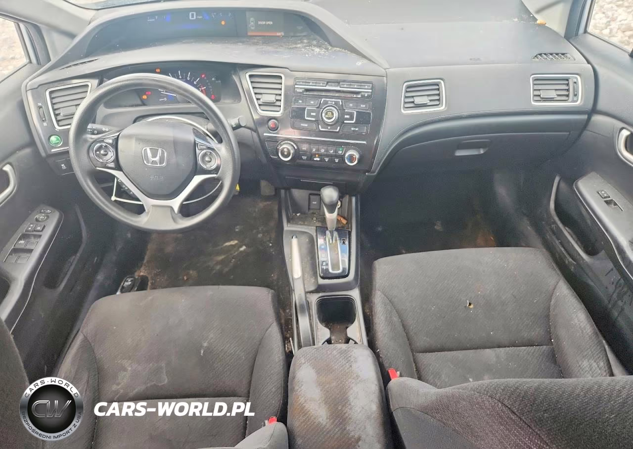 2013 Honda Civic Lx VIN:2HGFB2F54DH536360 - 8