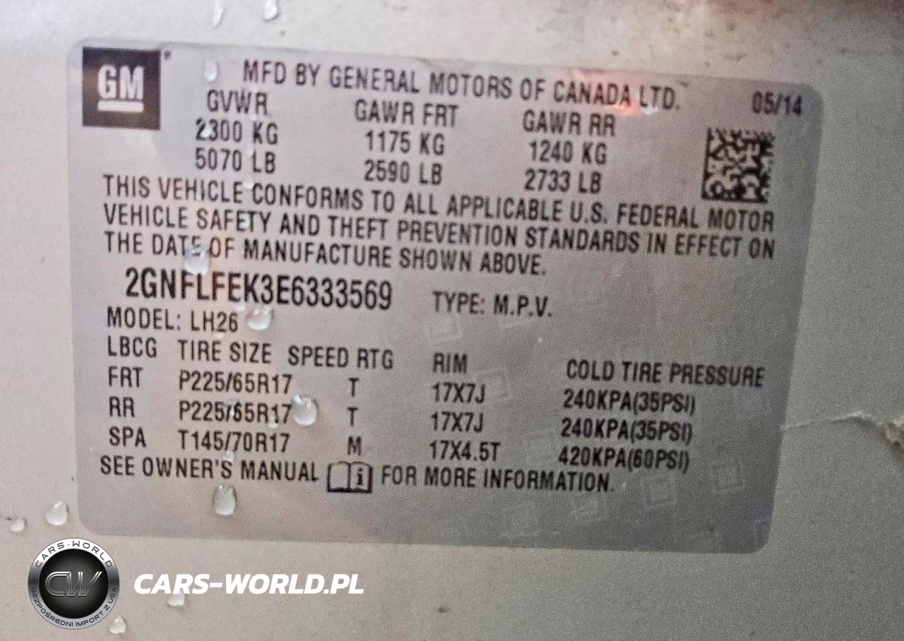 2014 Chevrolet Equinox Lt VIN:2GNFLFEK3E6333569 - 13