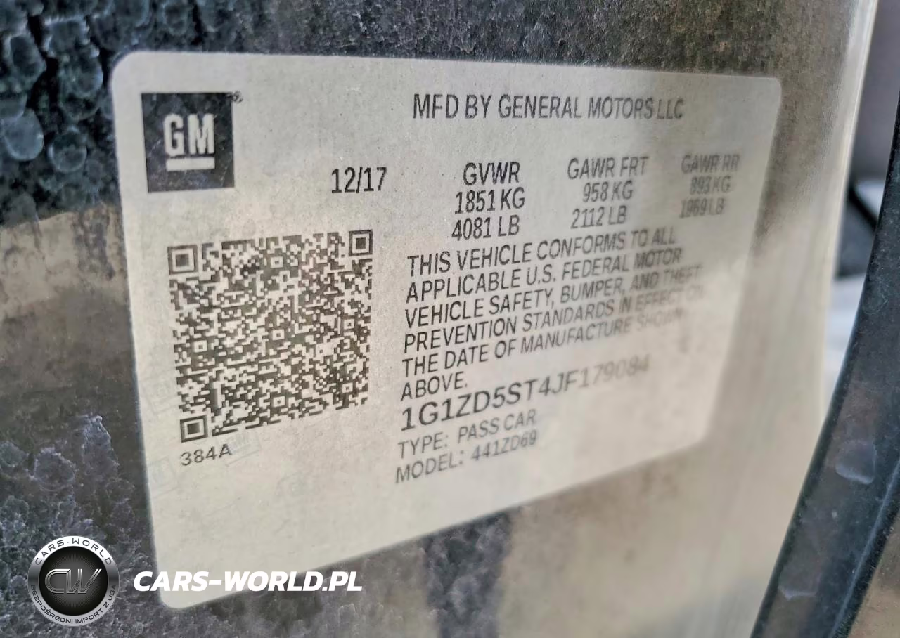 2018 Chevrolet Malibu Lt VIN:1G1ZD5ST4JF179084 - 12