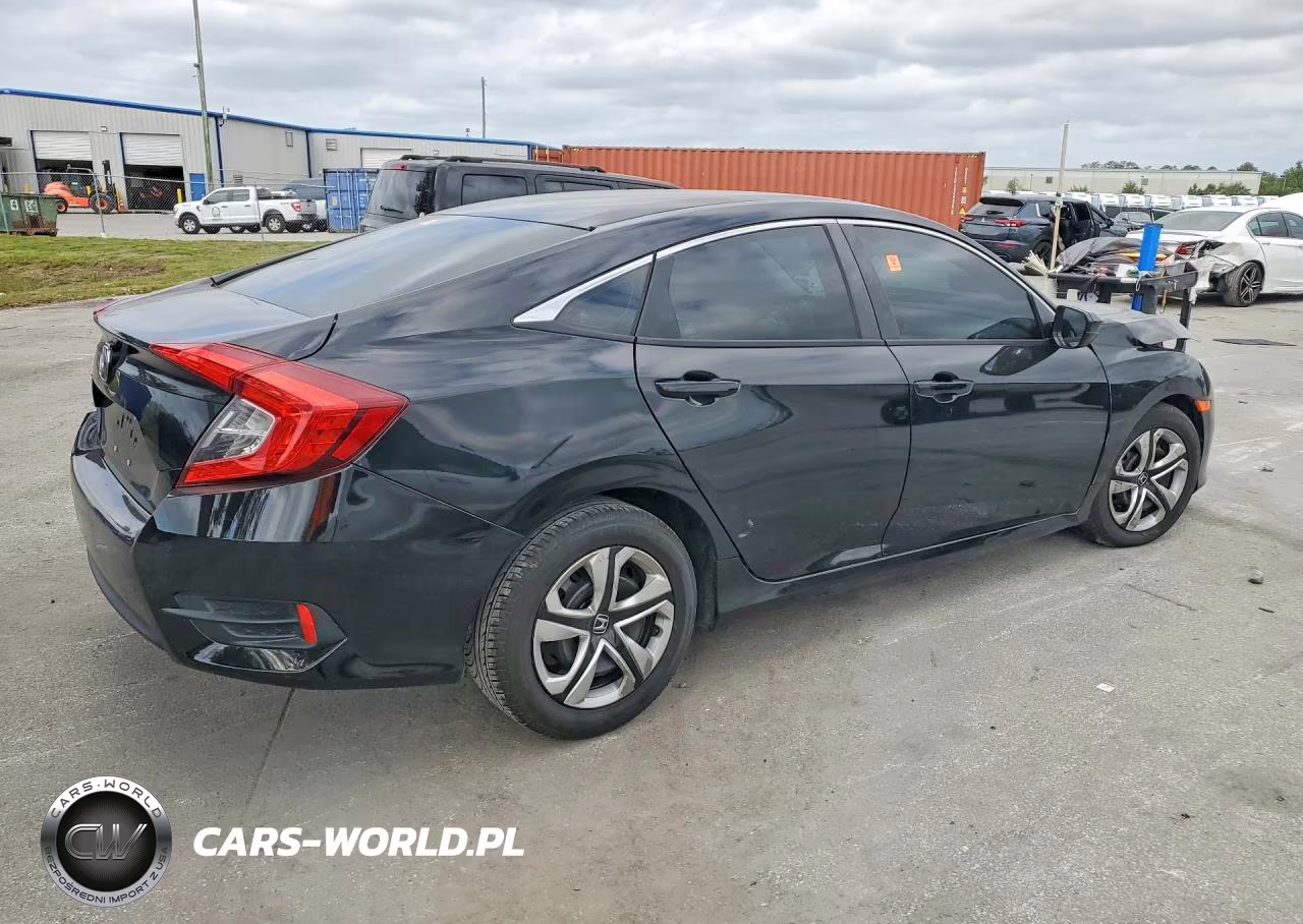 2018 Honda Civic Lx VIN:19XFC2F56JE021329 - 3