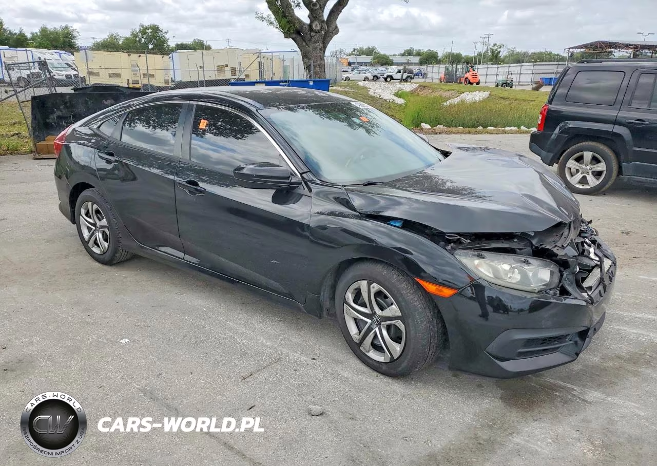 2018 Honda Civic Lx VIN:19XFC2F56JE021329 - 4